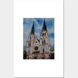 St John the Baptist Church religious art print Posters and Art